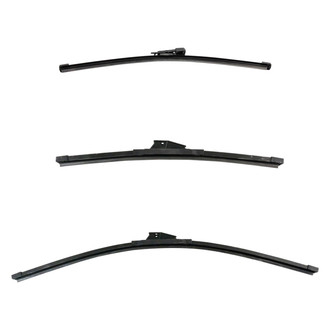 DIY Solutions® - Driver (26"), Passenger Side (16") and Rear (12") Black Wiper Blade Set
