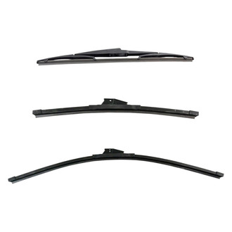 DIY Solutions® - Driver (26"), Passenger Side (16") and Rear (14") Black Wiper Blade Set