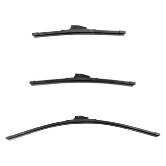 DIY Solutions® - Driver (26"), Passenger Side (16") and Rear (13") Black Wiper Blade Set