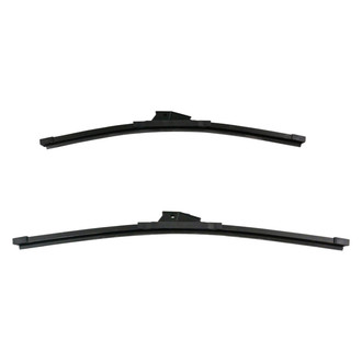 DIY Solutions® - Driver (20") and Passenger Side (17") Black Wiper Blade Set