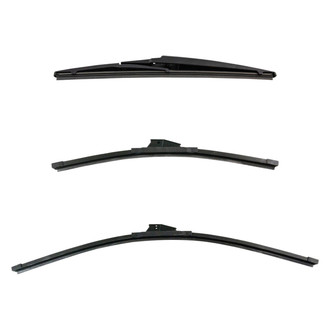 DIY Solutions® - Driver (26"), Passenger Side (17") and Rear (12") Black Wiper Blade Set