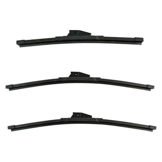 DIY Solutions® - Driver (18"), Passenger Side (18") and Rear (13") Black Wiper Blade Set