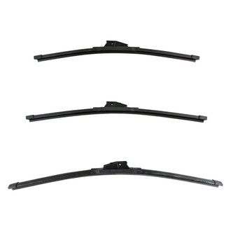 DIY Solutions® - Driver (22"), Passenger Side (18") and Rear (20") Black Wiper Blade Set