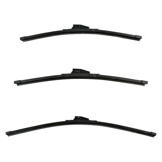 DIY Solutions® - Driver (24"), Passenger Side (18") and Rear (17") Black Wiper Blade Set