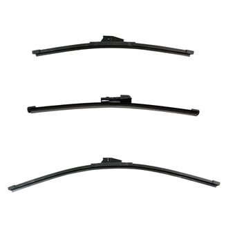 DIY Solutions® - Driver (26"), Passenger Side (18") and Rear (11") Black Wiper Blade Set