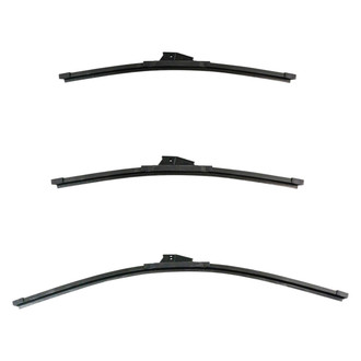 DIY Solutions® - Driver (26"), Passenger Side (18") and Rear (12") Black Wiper Blade Set