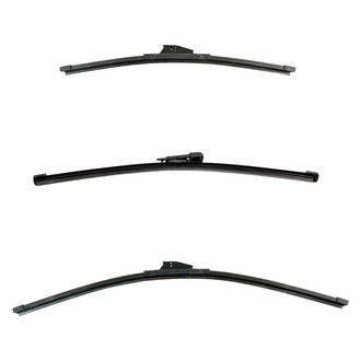 DIY Solutions® - Driver (26"), Passenger Side (18") and Rear (12") Black Wiper Blade Set