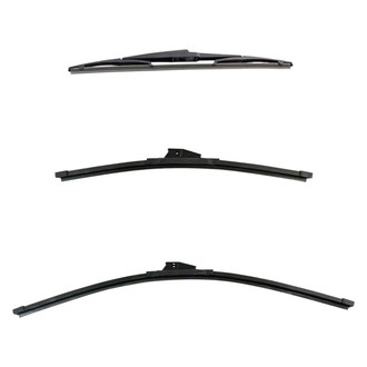 DIY Solutions® - Driver (26"), Passenger Side (18") and Rear (14") Black Wiper Blade Set