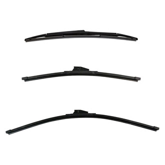 DIY Solutions® - Driver (26"), Passenger Side (18") and Rear (16") Black Wiper Blade Set