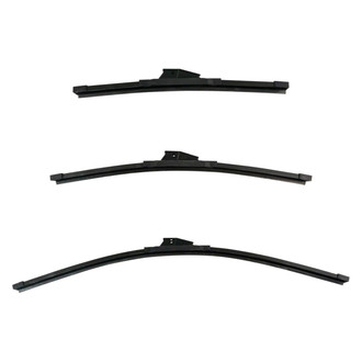 DIY Solutions® - Driver (26"), Passenger Side (18") and Rear (13") Black Wiper Blade Set