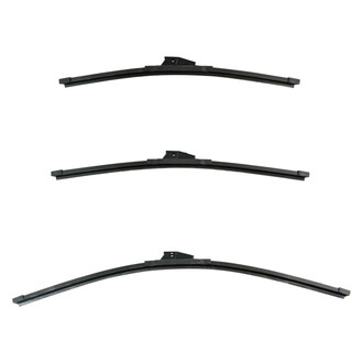 DIY Solutions® - Driver (26"), Passenger Side (18") and Rear (20") Black Wiper Blade Set