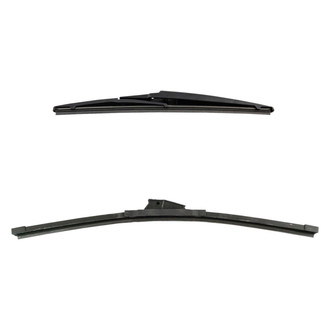 DIY Solutions® - Driver (19"), Passenger Side (19") and Rear (12") Black Wiper Blade Set