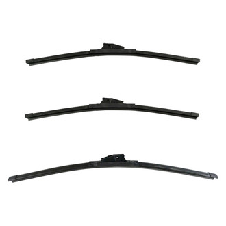 DIY Solutions® - Driver (19"), Passenger Side (19") and Rear (22") Black Wiper Blade Set