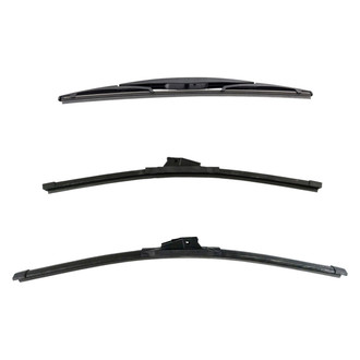 DIY Solutions® - Driver (22"), Passenger Side (19") and Rear (14") Black Wiper Blade Set