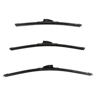 DIY Solutions® - Driver (22"), Passenger Side (19") and Rear (16") Black Wiper Blade Set