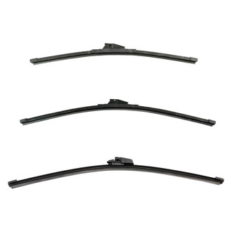 DIY Solutions® - Driver (24"), Passenger Side (19") and Rear (13") Black Wiper Blade Set