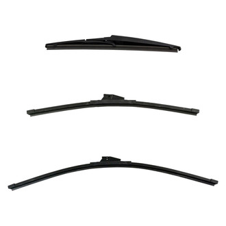 DIY Solutions® - Driver (26"), Passenger Side (19") and Rear (11") Black Wiper Blade Set