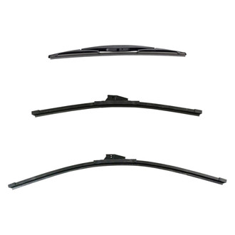 DIY Solutions® - Driver (26"), Passenger Side (19") and Rear (14") Black Wiper Blade Set