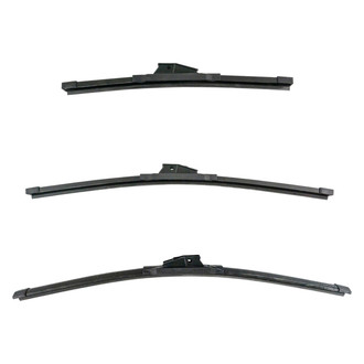 DIY Solutions® - Driver (22"), Passenger Side (20") and Rear (13") Black Wiper Blade Set
