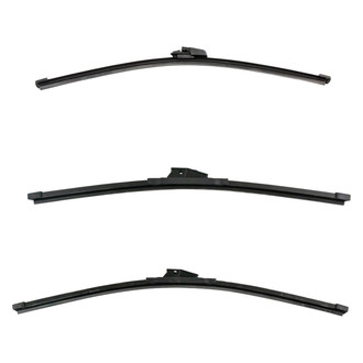 DIY Solutions® - Driver (24"), Passenger Side (20") and Rear (13") Black Wiper Blade Set