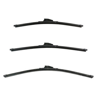 DIY Solutions® - Driver (24"), Passenger Side (20") and Rear (18") Black Wiper Blade Set