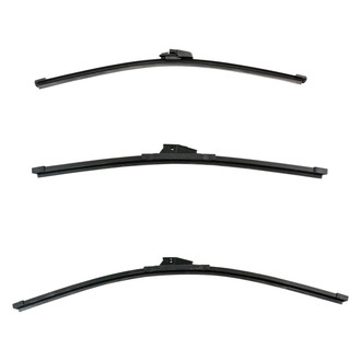 DIY Solutions® - Driver (26"), Passenger Side (20") and Rear (13") Black Wiper Blade Set