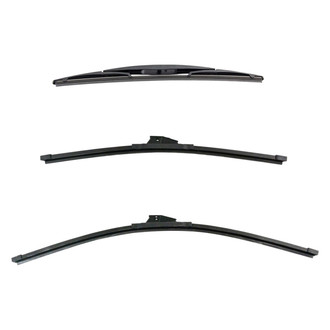 DIY Solutions® - Driver (26"), Passenger Side (20") and Rear (14") Black Wiper Blade Set
