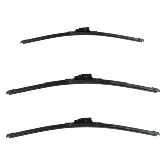 DIY Solutions® - Driver (22"), Passenger Side (22") and Rear (16") Black Wiper Blade Set
