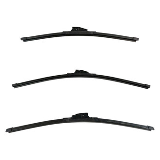 DIY Solutions® - Driver (24"), Passenger Side (22") and Rear (18") Black Wiper Blade Set