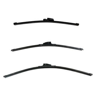 DIY Solutions® - Driver (26"), Passenger Side (22") and Rear (11") Black Wiper Blade Set