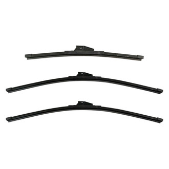 DIY Solutions® - Driver (24"), Passenger Side (24") and Rear (15") Black Wiper Blade Set