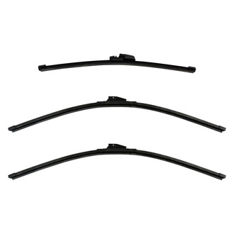 DIY Solutions® - Driver (28"), Passenger Side (28") and Rear (11") Black Wiper Blade Set
