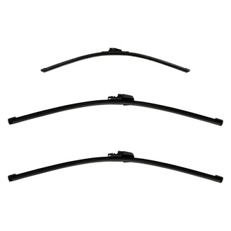DIY Solutions® - Driver (28"), Passenger Side (28") and Rear (15") Black Wiper Blade Set