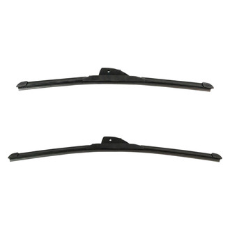 DIY Solutions® - Driver (20") and Passenger Side (17") Black Wiper Blade Set