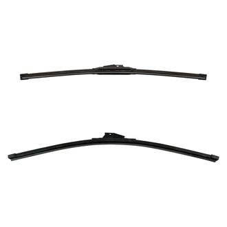 DIY Solutions® - Driver (24") and Passenger Side (21") Black Wiper Blade Set