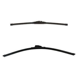 DIY Solutions® - Driver (26") and Passenger Side (21") Black Wiper Blade Set