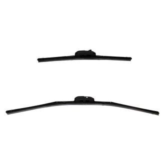 DIY Solutions® - Driver (24") and Passenger Side (14") Black Wiper Blade Set