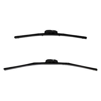 DIY Solutions® - Driver (24") and Passenger Side (17") Black Wiper Blade Set