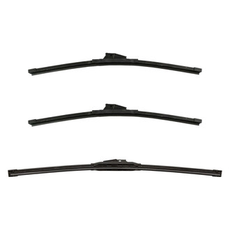 DIY Solutions® - Driver (21"), Passenger Side (19") and Rear (19") Black Wiper Blade Set