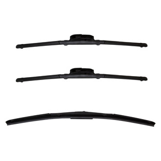 DIY Solutions® - Driver (20"), Passenger Side (18") and Rear (18") Black Wiper Blade Set