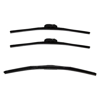 DIY Solutions® - Driver (21"), Passenger Side (19") and Rear (19") Black Wiper Blade Set