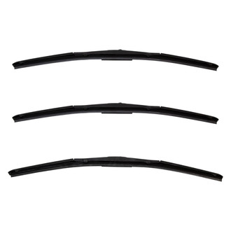 DIY Solutions® - Driver (21"), Passenger Side (20") and Rear (20") Black Wiper Blade Set
