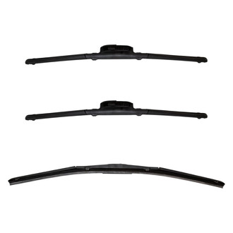 DIY Solutions® - Driver (22"), Passenger Side (18") and Rear (18") Black Wiper Blade Set