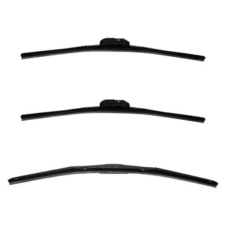 DIY Solutions® - Driver (19"), Passenger Side (19") and Rear (22") Black Wiper Blade Set
