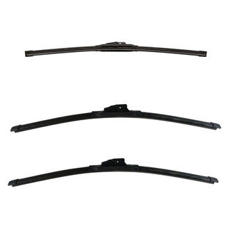 DIY Solutions® - Driver (21"), Passenger Side (22") and Rear (22") Black Wiper Blade Set