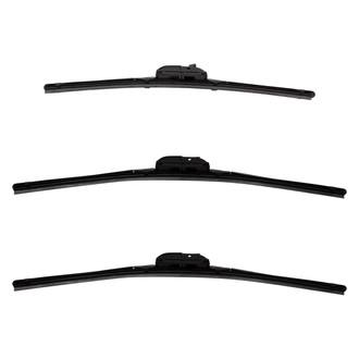 DIY Solutions® - Driver (19"), Passenger Side (19") and Rear (16") Black Wiper Blade Set