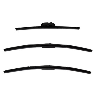 DIY Solutions® - Driver (20"), Passenger Side (20") and Rear (14") Black Wiper Blade Set