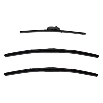 DIY Solutions® - Driver (20"), Passenger Side (20") and Rear (16") Black Wiper Blade Set