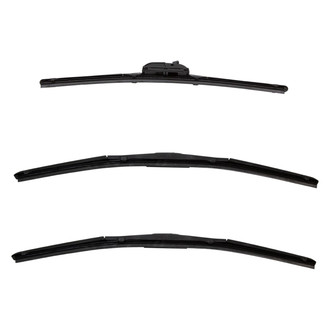 DIY Solutions® - Driver (21"), Passenger Side (21") and Rear (16") Black Wiper Blade Set
