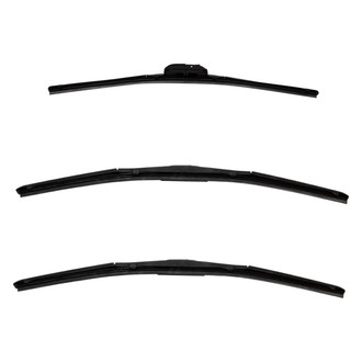 DIY Solutions® - Driver (21"), Passenger Side (21") and Rear (19") Black Wiper Blade Set